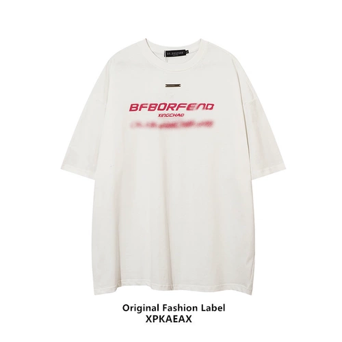 Оригинальная летняя футболка для влюбленных в стиле хип-хоп, оверсайз, короткий рукав