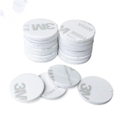 超值惠3IM胶1 2mm厚2cm圆形高粘泡棉无痕指环扣双面贴正品 可定制