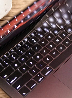 适用2017款苹果Macbook Pro13笔记本透明键盘贴膜TPU保护套A1708