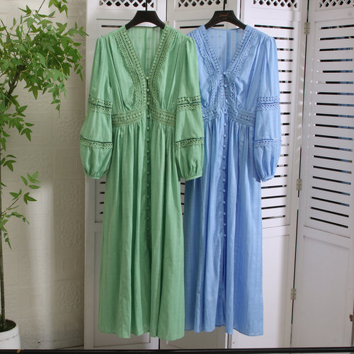 妥妥的衣柜C位度假柔软连衣裙春