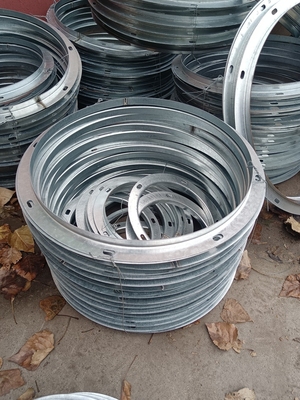 不包邮圆形风管法兰镀锌 法兰盘法兰 风机法兰 冲压法兰