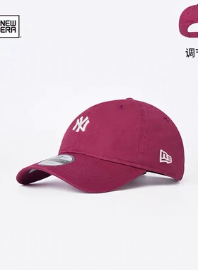 New Era纽亦华春夏MLB弯檐棒球帽920水洗NY男女软顶刺绣60595422