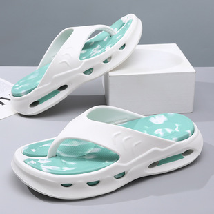 日本MUJIΕ人字拖男拖高级感防滑耐磨外穿拖鞋沙滩夹脚厚底增高凉