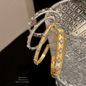 日本MUJIΕ 布契拉丝手镯开口意大利织金手链高级质 乔老板Joy