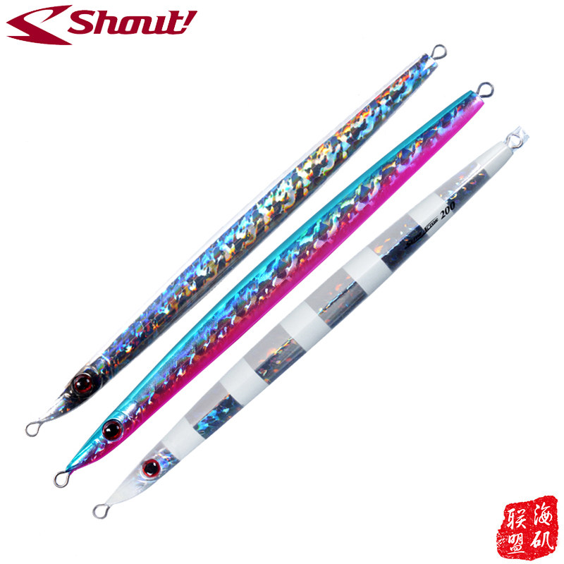 沙沙麦旗下SHOUT速特路亚铁板饵深海船钓抽章红铁板假饵铅鱼假鱼,户外/登山/野营/旅行用品,路亚饵,淘宝优惠券,粉丝福利购,淘宝优惠卷