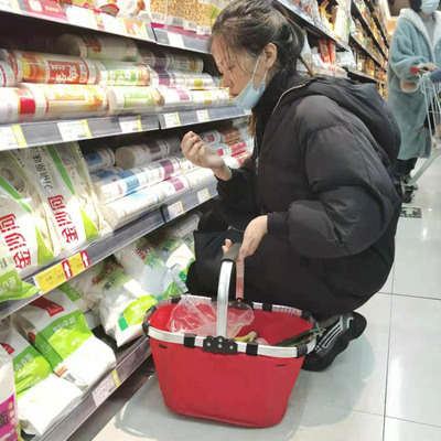 超市环保蔬菜水果篮手提篮购物篮