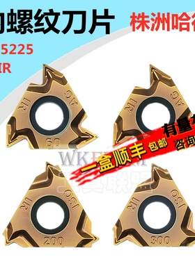 株洲哈德数控内螺纹刀片16IRAG60 150 14W 19BSPT HS5225内牙耐磨