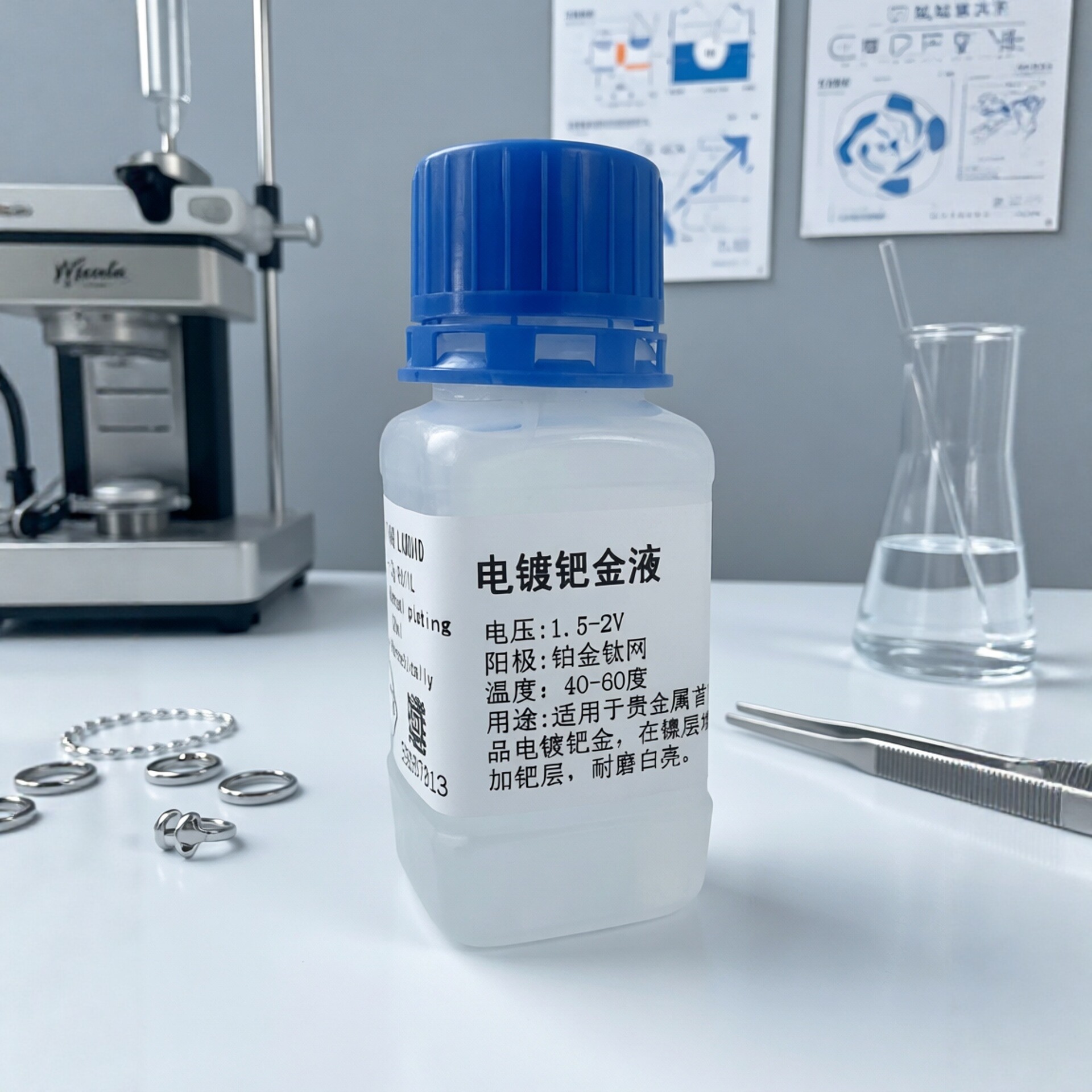 电镀钯白钯液白钯水电纯钯