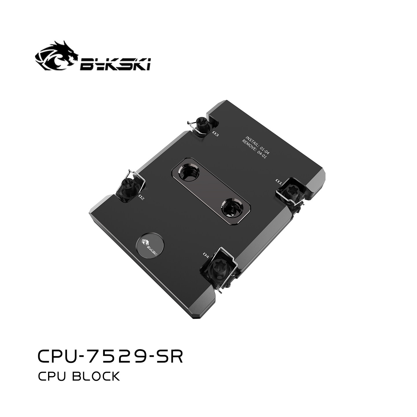 Bykski  CPU-7529-SR intelLGA7529 CPU水冷头服务器工作站AI液冷