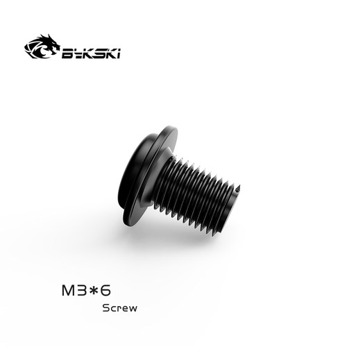 Bykski水冷配件黑色安装螺丝