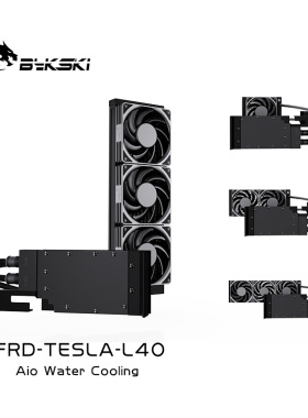Bykski B-FRD-TESLA-L40 显卡一体式水冷 NVIDIA TESLA L40