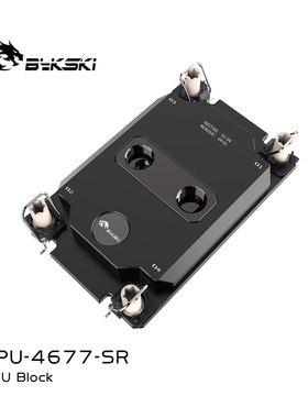 Bykski CPU-4677-SR INTEL LGA4677 4710 CPU水冷头服务器AI液冷