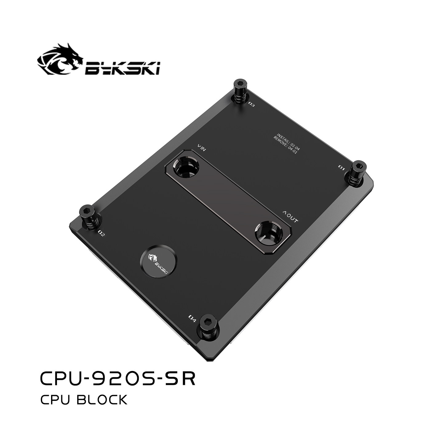 Bykski CPU-920S-SR 华为鲲鹏920S CPU水冷头服务器AI液冷
