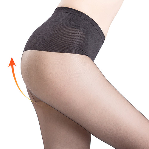 T裆收腹黑丝低腰薄款无痕连裤袜