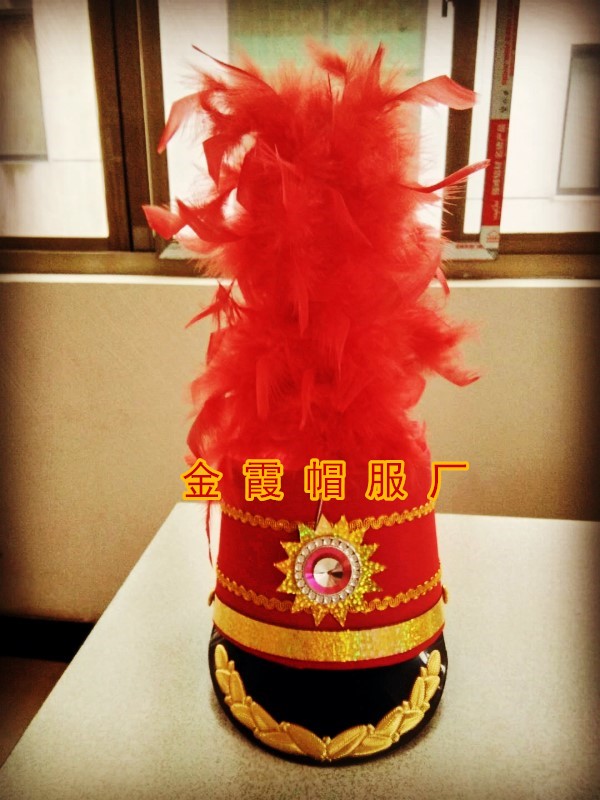 鼓号队军乐队帽子仪仗队升旗手少先队管乐队指挥军乐队表演演出帽