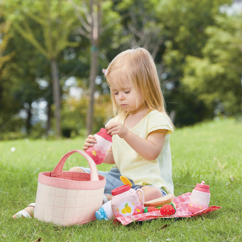 Hape萌宝野餐篮厨房玩具儿童过家家果蔬早餐宝宝男孩女孩益智礼物,玩具/童车/益智/积木/模型,儿童食玩,淘宝优惠券,粉丝福利购,淘宝优惠卷