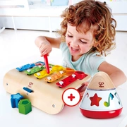 Nút hape giai điệu đầu nhỏ hộp nhạc xylophone nhỏ Baby baby baby giáo dục đồ chơi beat thiết kế sản phẩm mới - Đồ chơi âm nhạc / nhạc cụ Chirldren