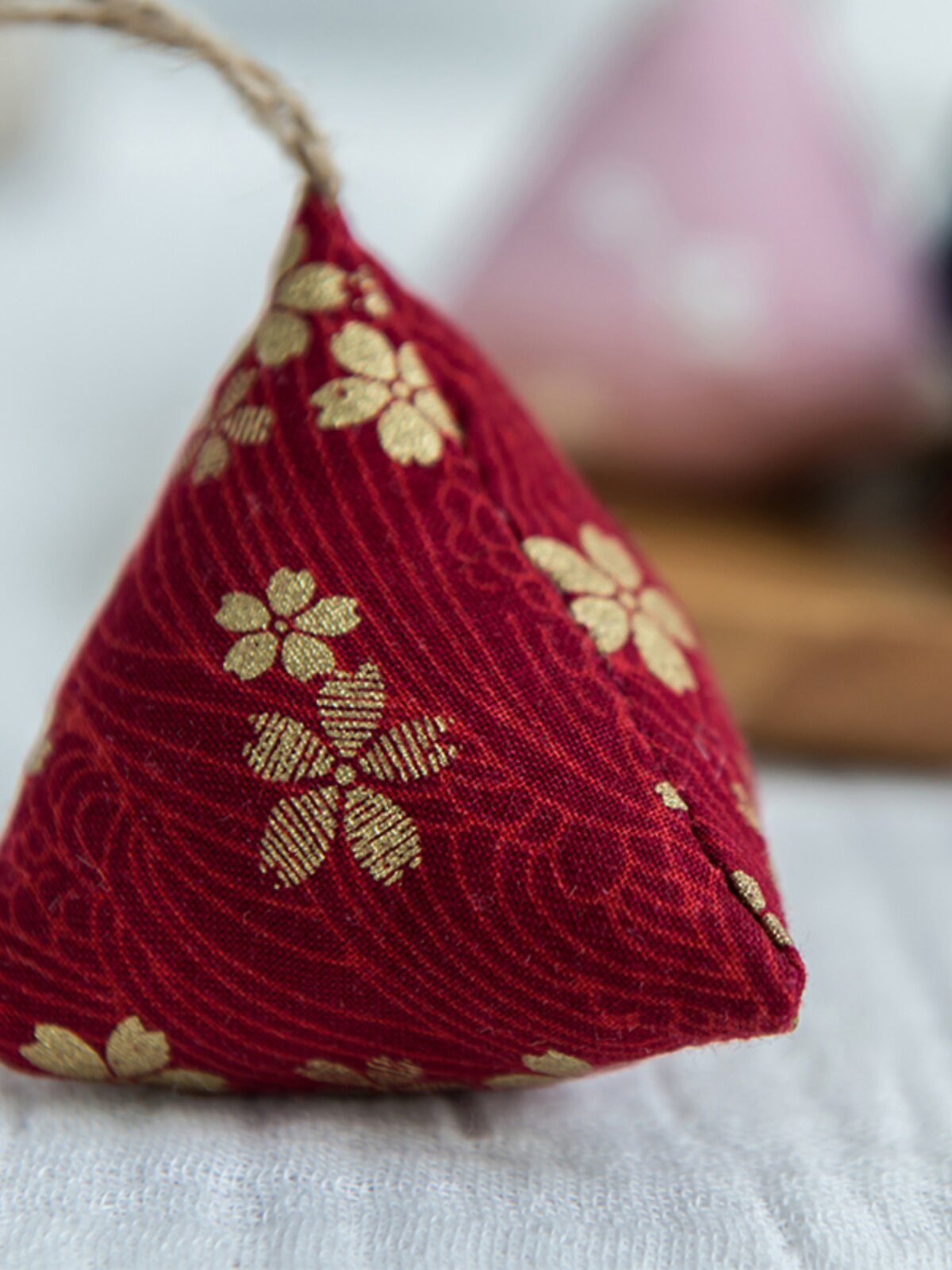 DRAGON BOAT FESTIVAL HANDMADE WORMWOOD ZONGZI SACHET SACHET MOSQUITO REPELLENT BEDROOM ROOM CAR PORTABLE SACHET FABRIC PENDANT