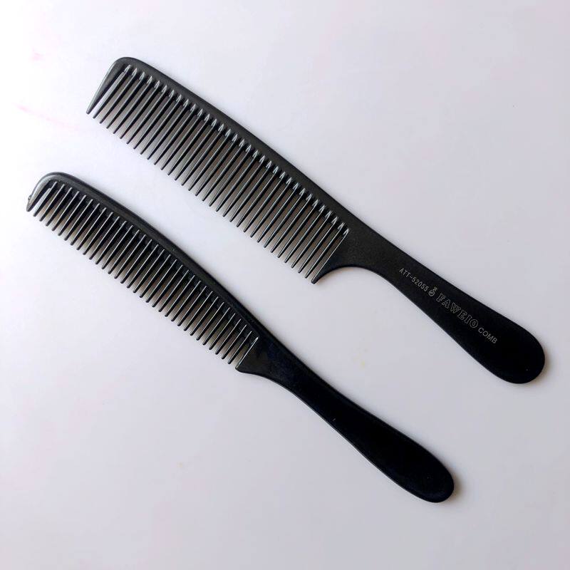 发威鹅剪发型师剪男发手柄梳子男士超薄平头推边理发美发耐磨梳