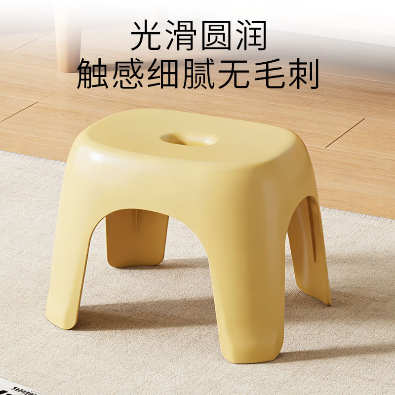 小矮凳家用塑料加厚椅子客厅茶几板凳儿童浴室卫生间洗澡凳换鞋凳