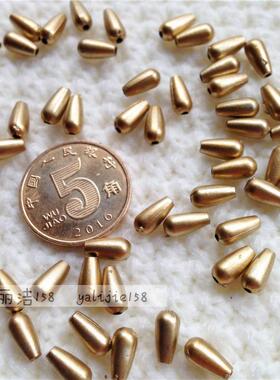 diy亚克力电镀水滴形散珠