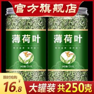 簿何叶溥荷叶颗粒 薄荷叶茶博荷叶干新鲜食用清凉男女泡水泡茶喝