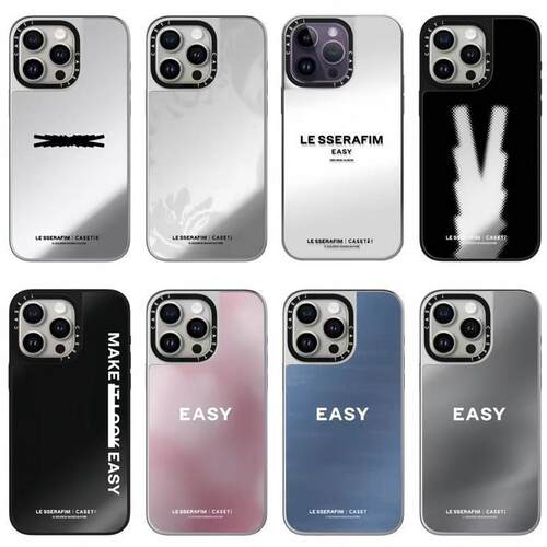 CA联名韩国女团LE SSERAFIM明星手机壳适用于iPhone17Air 16ProMax 15pro 14 13 12 11MagSafe磁吸保护壳