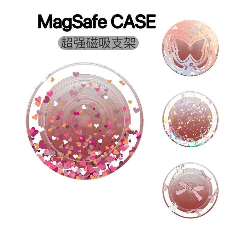 CASE 联名缤纷梦幻MagSafe磁吸啪嗒手机气囊伸缩支架小兔子通用