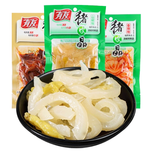 有友泡椒猪皮晶70g重庆特产猪皮山椒经典特产好吃的休闲小零食品