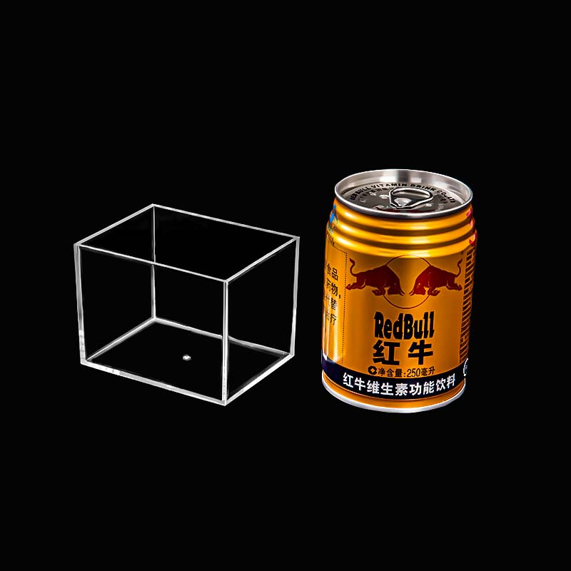 亚克力透明无盖塑料盒图片