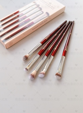 美国BK beauty5支眼影刷套装#201#203#205铺色刷晕染刷鼻影刷细节