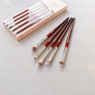 美国BK beauty5支眼影刷套装#201#203#205铺色刷晕染刷鼻影刷细节