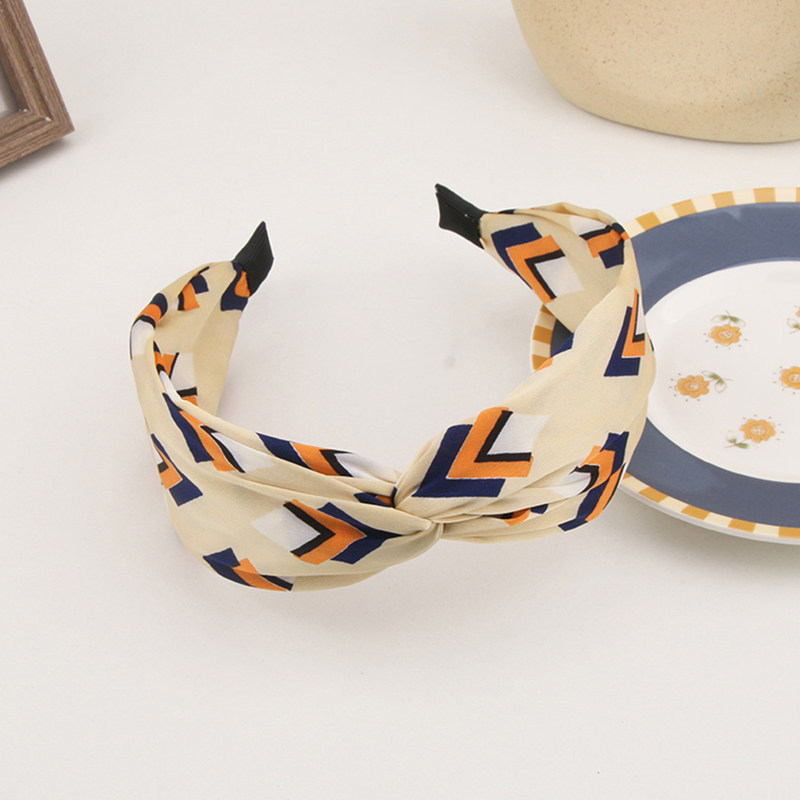 交叉发箍简约宽边压发头箍洗脸防滑发饰韩国刘海发卡子头饰成人女