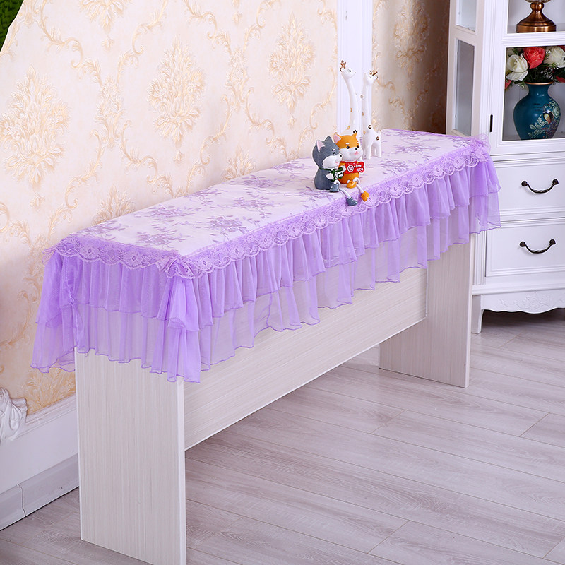 雅马哈卡西欧88键电钢琴防尘罩蕾丝刺绣夹棉加厚绗缝防尘罩盖巾