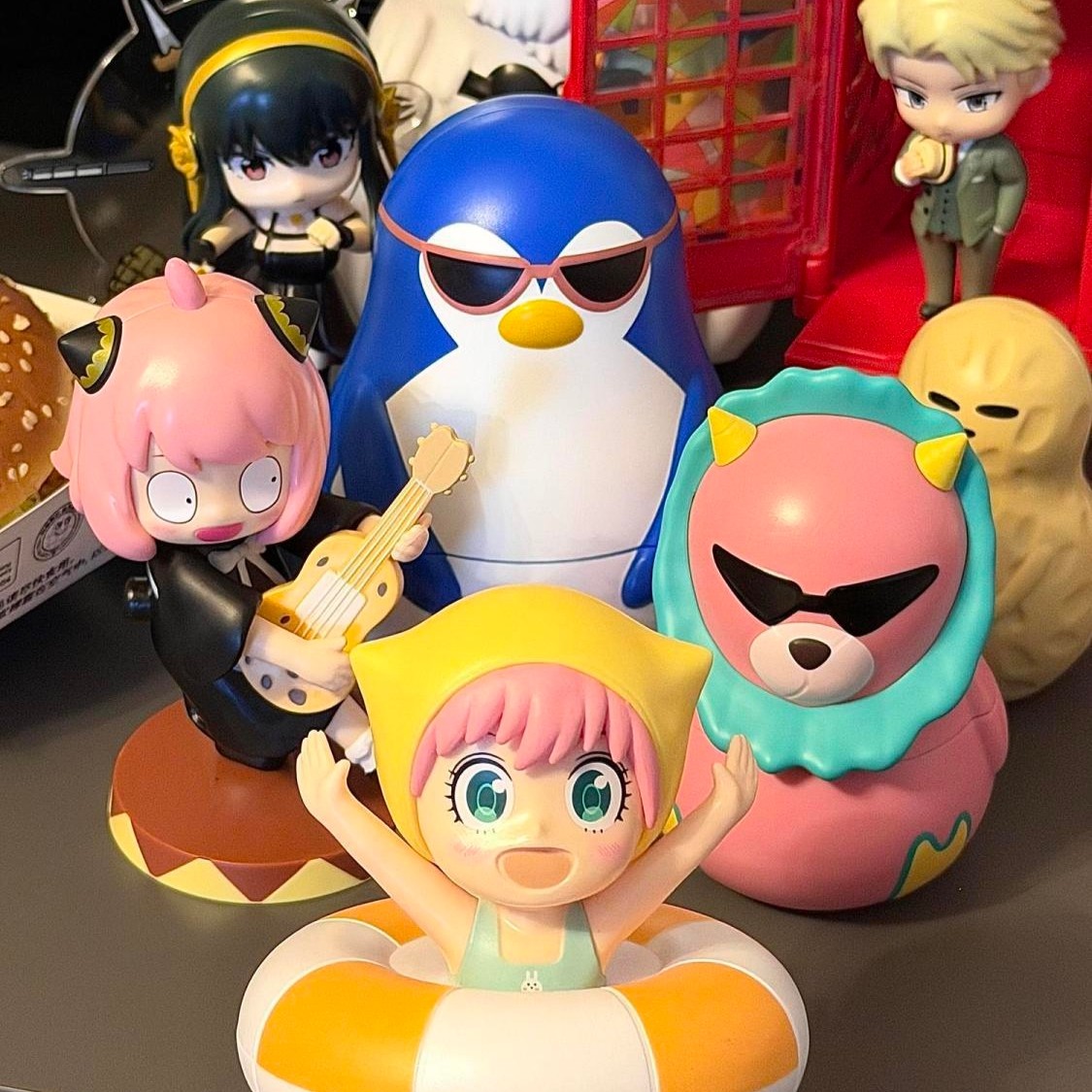 2025肯德基间谍过家家玩具阿尼亚公仔手办游泳吉他套娃正品现货,模玩/动漫/周边/娃圈三坑/桌游,潮玩盲盒,淘宝优惠券,粉丝福利购,淘宝优惠卷