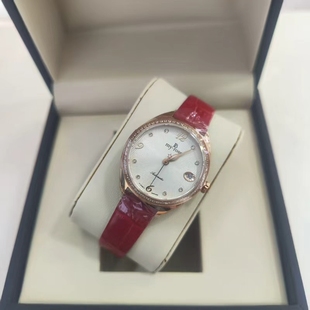 正品BINLI宾利手表女表女士自动机械表时尚防水休闲镶钻日历6161