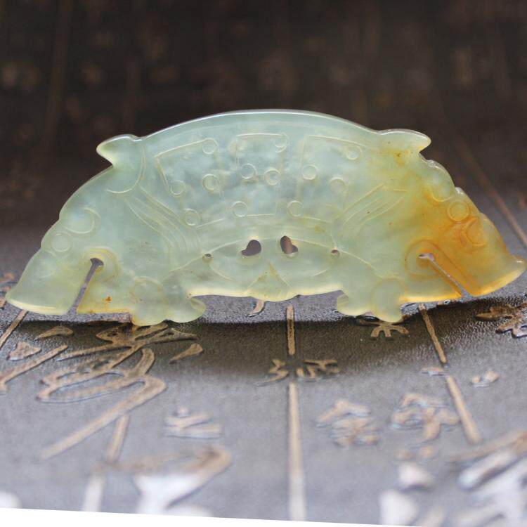 古玩杂项把件包邮岫玉