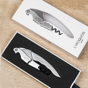 法国全锌合金酒刀LIGNE|W莱蒂威拉吉奥乐同公司红酒刻字开瓶器