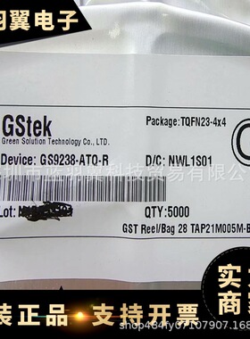 GSTEK/登丰微 GS9238-ATQ-R 封装TQFN23-4X4 DC-DC转换器芯片