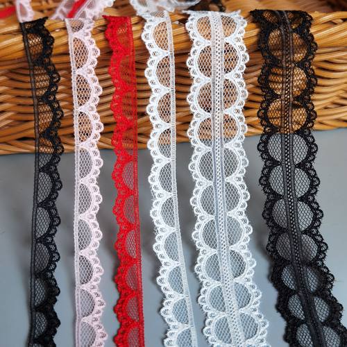 台产 热卖柔顺精致蕾丝花边辅料 薄款仙系手工diy配件娃娃裙边265