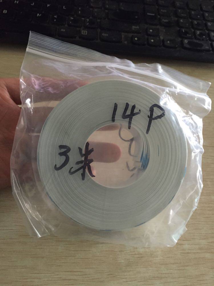 新雳绘图仪头缆线 NEWPOWER喷墨绘图机数据排线 长排线14芯扁平线