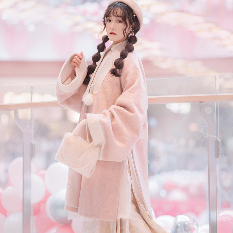 Warm wine Original Hanfu Snowball]thickening have more cash than can be accounted for Solid Fur lace Cape goods in stockin the Women's clothing/Boutique , Costume/National costume/Stage costumes , Hanfu category - from Buy2taobao.com to provide professional Taobao agent buy service