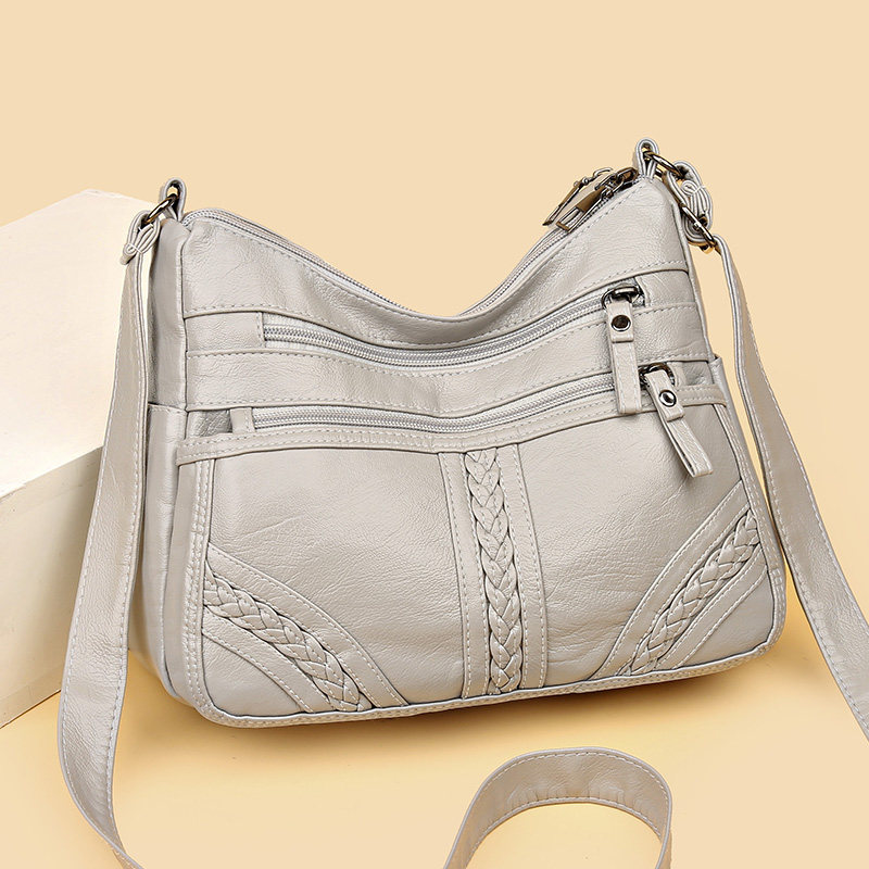 质感复古水洗皮多层大容量妈妈包女包2023新款百搭单肩斜挎小方包,箱包皮具/热销女包/男包,通用款女包,淘宝优惠券,粉丝福利购,淘宝优惠卷