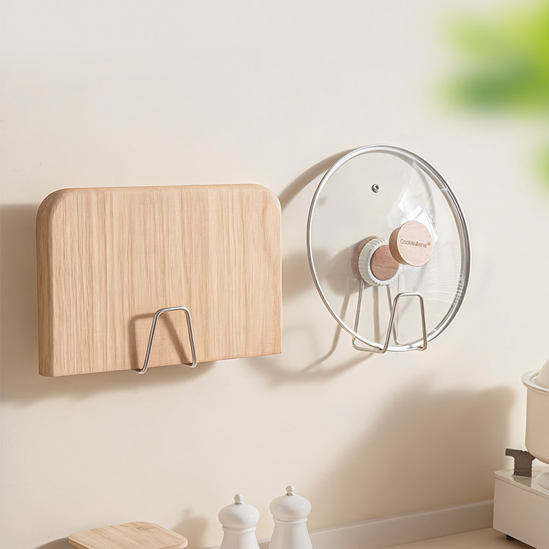 毛豆角中古风砧板架厨房台面收纳置物架锅盖架子案板菜板放置架垫,收纳整理,整理架/置物架/收纳架,淘宝优惠券,粉丝福利购,淘宝优惠卷