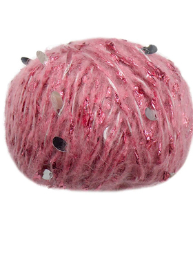 lana gatto 进口 亮片 时尚马海毛混纺 毛线 CHAMPAGNE  50克60米