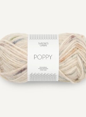Sandnes poppy 挪威进口新款羊驼绒毛线 柔软轻柔手编毛线50克1团