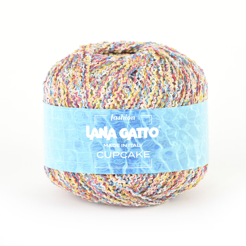 Lana Gatto CUPCAKE 进口棉麻真丝混纺春夏季线DIY棒针手编毛线
