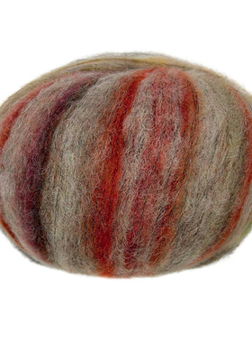 进口 羊毛羊驼混纺 lana gatto MERENGUE 段染柔软毛线50克225米