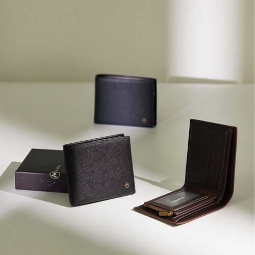 Cross pattern wallet Multi functional wallet PU wallet