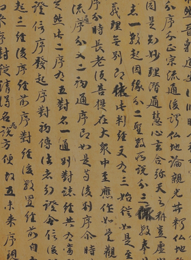 敦煌遗书唐人写经 御注金刚般若波罗蜜多经音演卷 草书手稿残卷